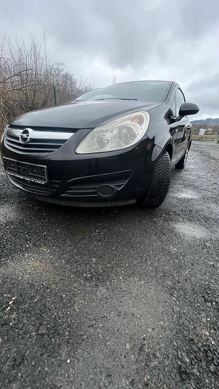 Gebraucht Opel Corsa 80 PS (58 kW) 2008 Schwarz Kleinwagen