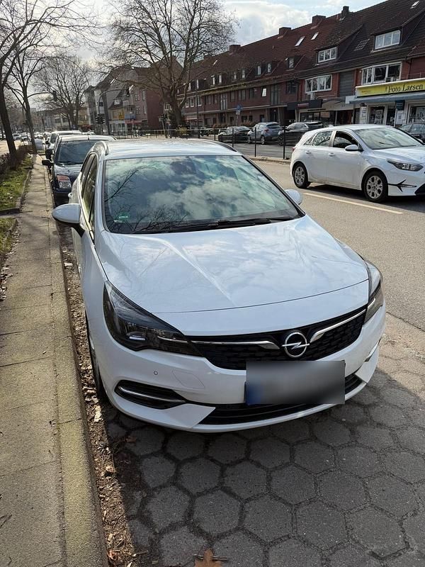 Gebraucht Opel Astra 110 PS (80 kW) 2020 Weiß Kombi