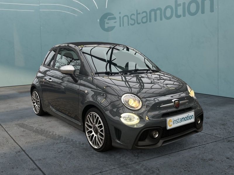 Grau Gebraucht 2021 Abarth 595C Turismo Cabrio | 17.990 € (Fairer Preis) - Bild 1/4