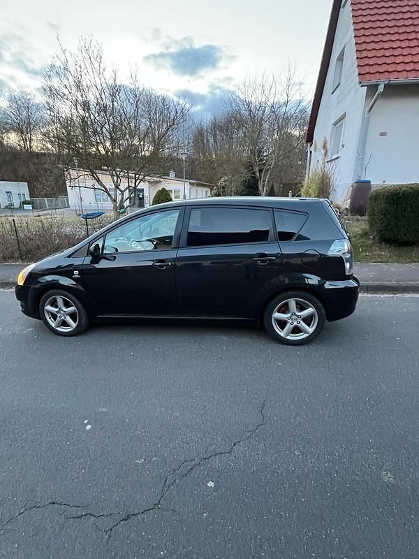 Gebraucht Toyota Corolla Verso 177 PS (130 kW) 2008 Schwarz Van / Kleinbus
