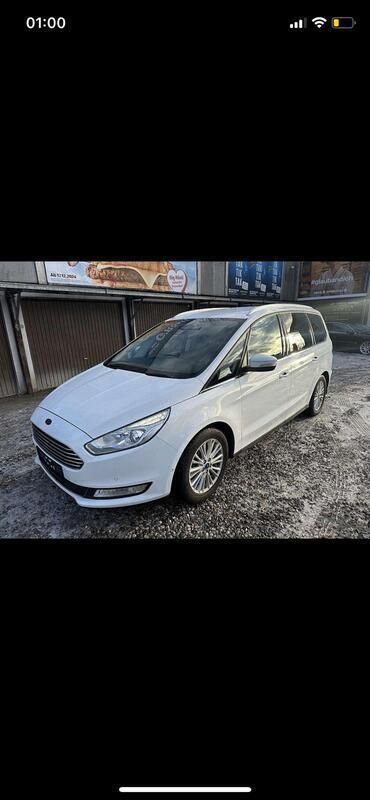 Weiß Gebraucht 2016 Ford Galaxy Titanium Van / Kleinbus | 12.999 € (Guter Preis) - Bild 1/4