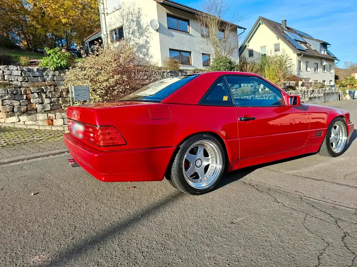 Gebraucht Mercedes SL300 190 PS (139 kW) 1992 Rot Cabrio
