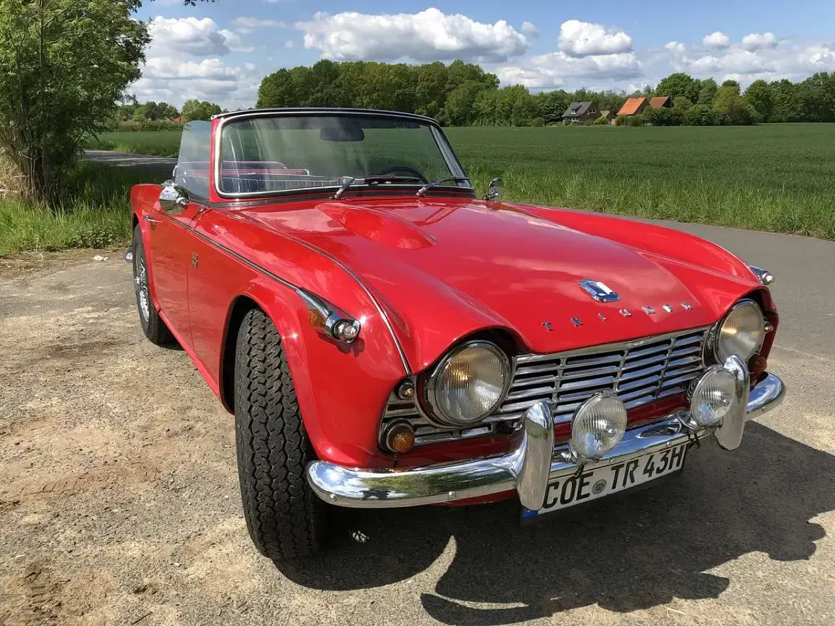 Gebraucht Triumph TR4 101 PS (74 kW) 1964 Rot Cabrio