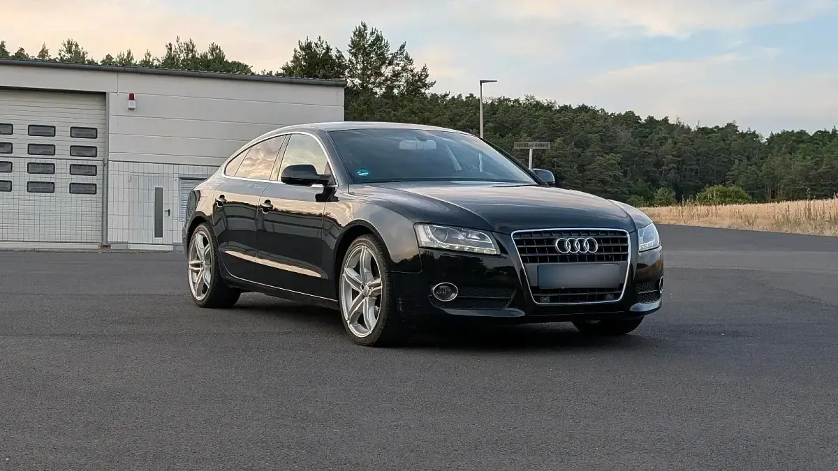 Gebraucht Audi A5 Sportback 180 PS (132 kW) 2010 Schwarz Kleinwagen