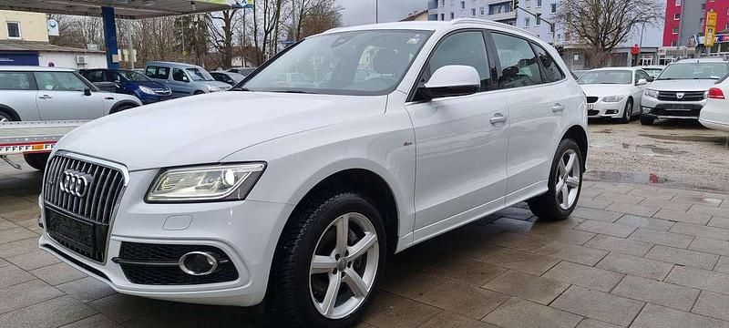 Weiß Gebraucht 2015 Audi Q5 S-Line SUV | 18.900 € (Fairer Preis) - Bild 1/4