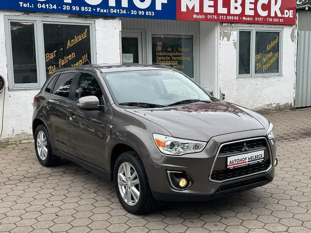 Gebraucht Mitsubishi ASX Edition 150 PS (110 kW) 2014 Braun SUV