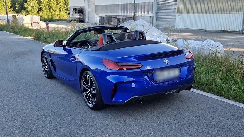 Brugt BMW Z4 Shadowline 258 HK (189 kW) 2024 Blå Cabriolet