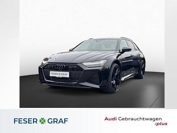 Mythosschwarz metallic Gebraucht 2025 Audi RS6 Ambiente Kombi | 136.980 € (Teuer) - Bild 1/4