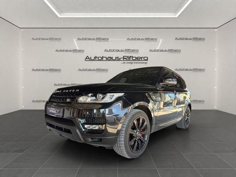 Santorini black Gebraucht 2014 Land Rover Range Rover Sport Autobiography Dynamic SUV | 29.890 € (Teuer) - Bild 1/4