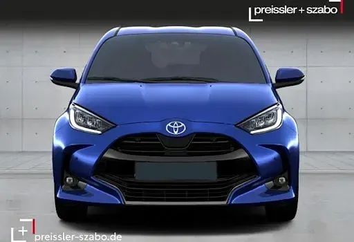 Neu Toyota Yaris Hybrid Style 130 PS (95 kW) 2026 Blau Limousine