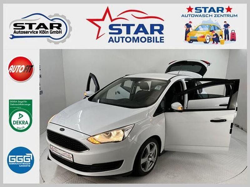 Gebraucht Ford C-MAX Ambiente 101 PS (74 kW) 2016 Weiß Van / Kleinbus