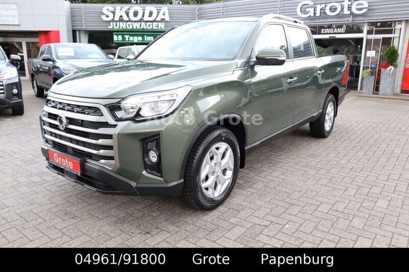 Grün metallic Gebraucht 2022 Ssangyong Musso Quartz SUV | 39.990 € (Fairer Preis) - Bild 1/4