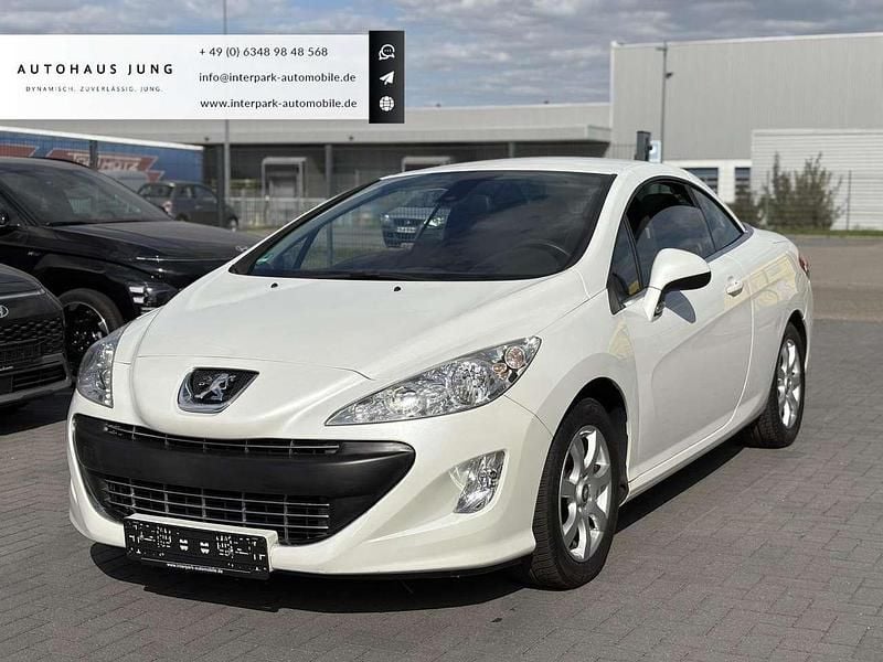 Weiß Gebraucht 2009 Peugeot 308 CC Premium Cabrio | 3.999 € (Guter Preis) - Bild 1/4