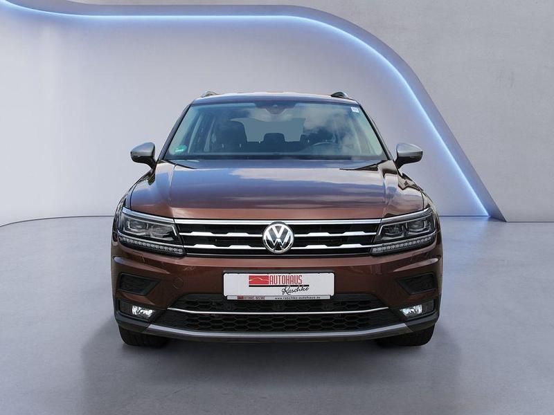 Gebraucht VW Tiguan Allspace Highline 220 PS (161 kW) 2018 Braun SUV