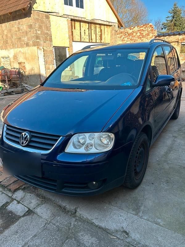 Gebraucht VW Touran 105 PS (77 kW) 2005 Blau Van / Kleinbus
