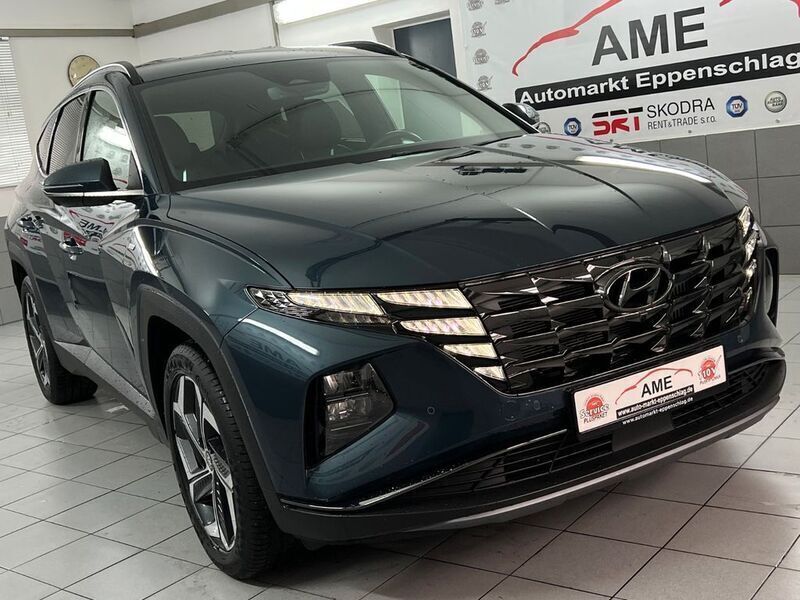 Gebraucht Hyundai Tucson Premium 136 PS (100 kW) 2021 Blau metallic SUV