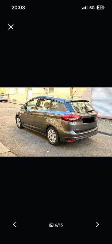 Grau Gebraucht 2019 Ford C-MAX Cool & Connect Van / Kleinbus | 8.200 € (Superpreis) - Bild 1/4