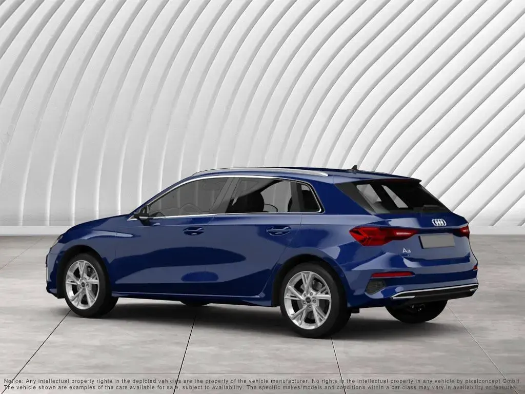 Gebraucht Audi A3 Advanced 150 PS (110 kW) 2023 Navarrablau metallic Limousine