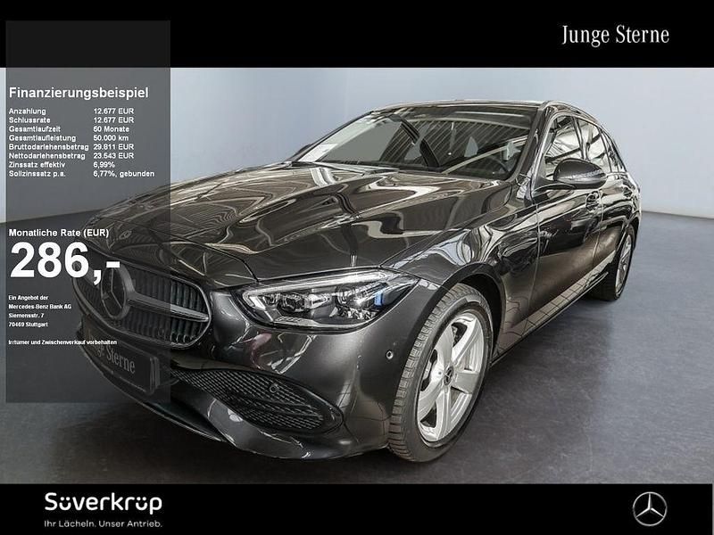 Grau Gebraucht 2023 Mercedes C300 Avantgarde Kombi | 32.970 € (Superpreis) - Bild 1/2