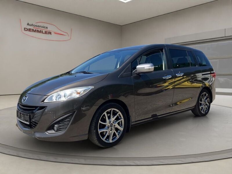 Obsidiangrau metallic Gebraucht 2015 Mazda 5 Sendo Van / Kleinbus | 11.800 € (Etwas zu teuer) - Bild 1/4