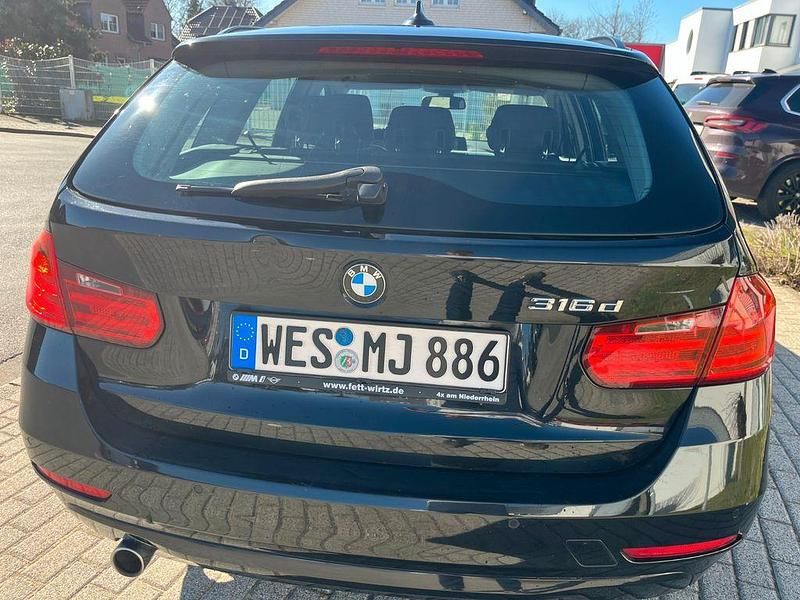 Gebraucht BMW 316 116 PS (85 kW) 2015 Schwarz Kombi