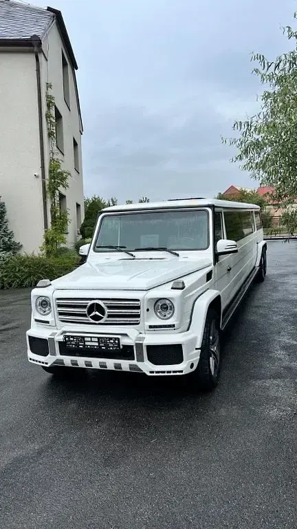 Gebraucht Mercedes G500 296 PS (217 kW) 2000 Weiß SUV