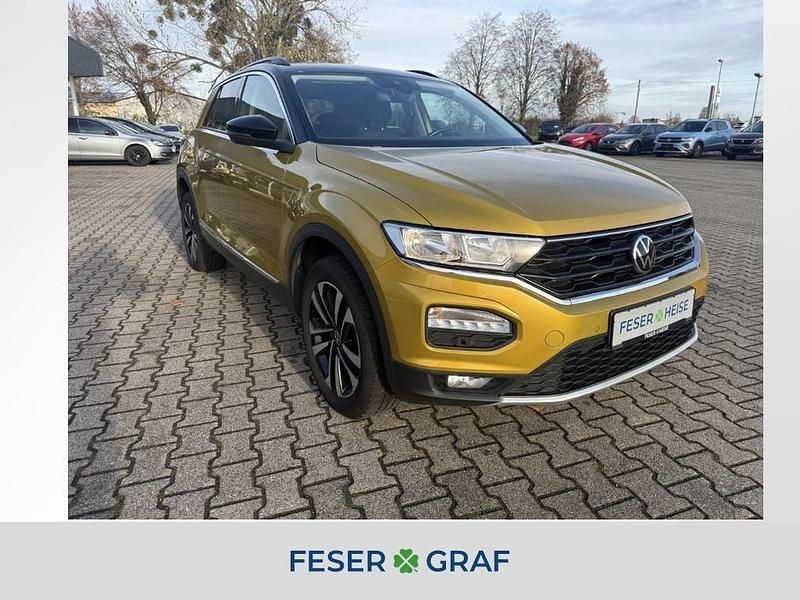 Kurkumagelb metallic Gebraucht 2020 VW T-Roc United SUV | 17.490 € (Superpreis) - Bild 1/4