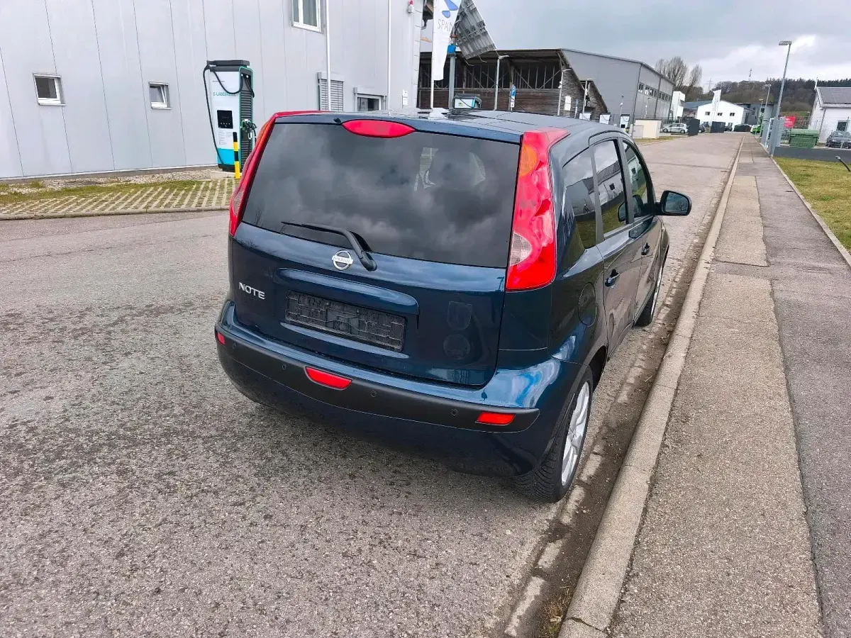 Gebraucht Nissan Note 110 PS (80 kW) 2007 Blau Kleinwagen