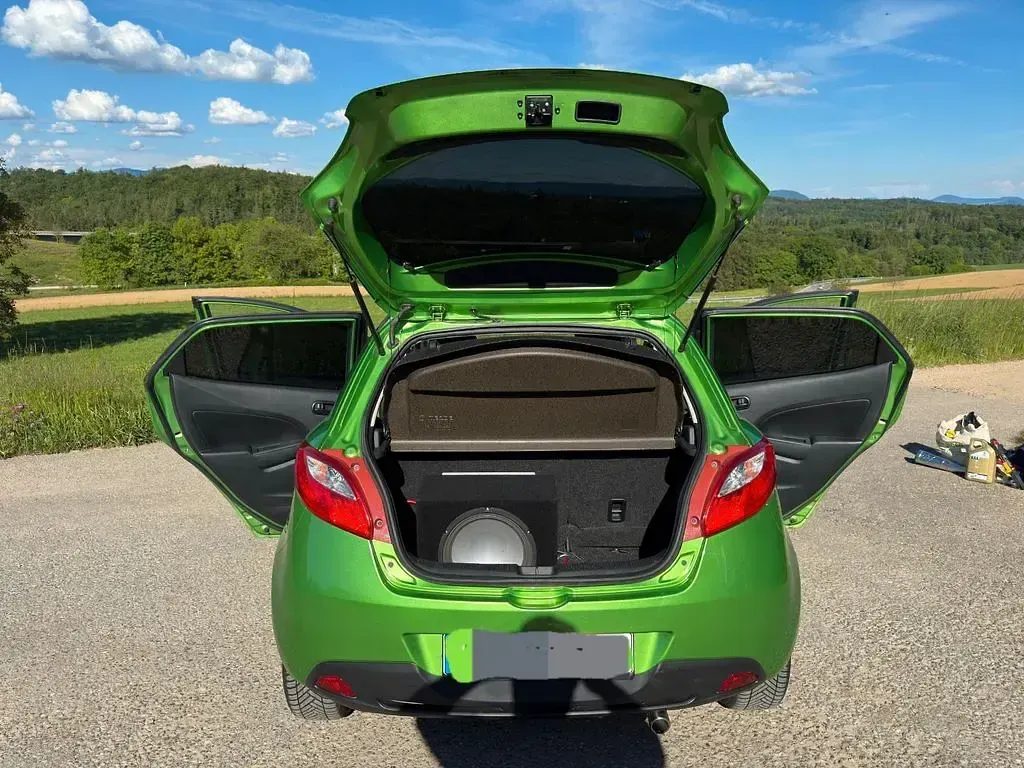Gebraucht Mazda 2 86 PS (63 kW) 2008 Grün Kleinwagen