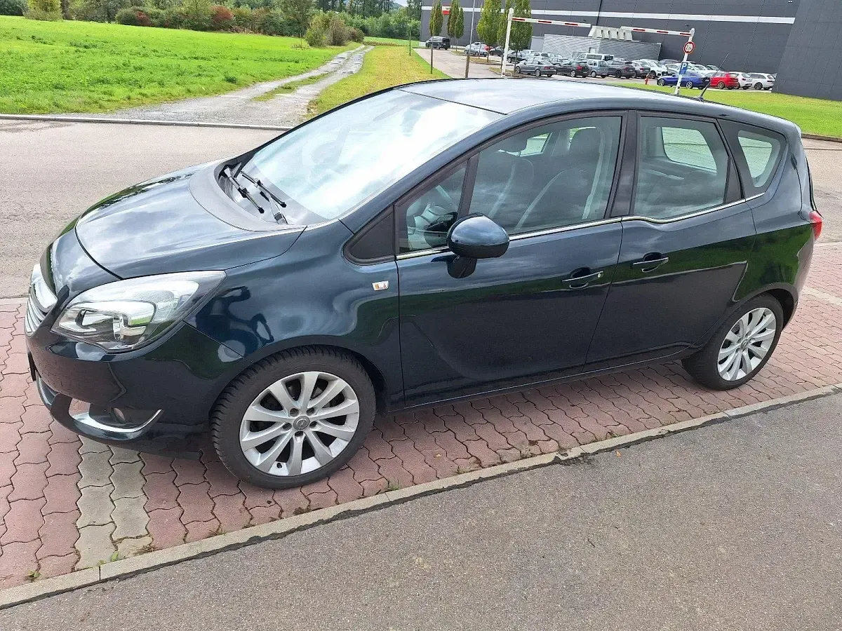 Gebraucht Opel Meriva S 120 PS (88 kW) 2015 Grün Van / Kleinbus