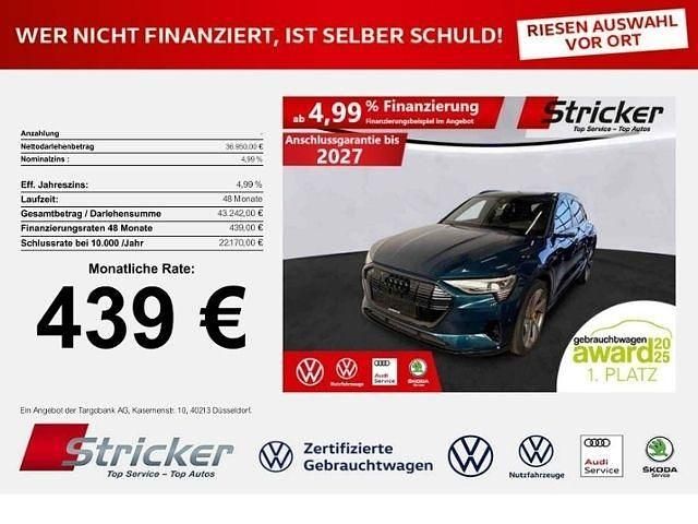 Gebraucht Audi e-tron Sport 300 kW (408 PS) 2022 Galaxisblau metallic SUV