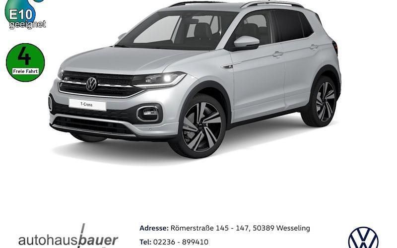 Silber Gebraucht 2022 VW T-Cross Style SUV | 25.460 € (Etwas zu teuer) - Bild 1/4