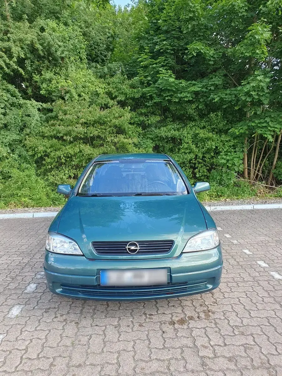 Gebraucht Opel Astra 85 PS (62 kW) 2001 Grün Kleinwagen