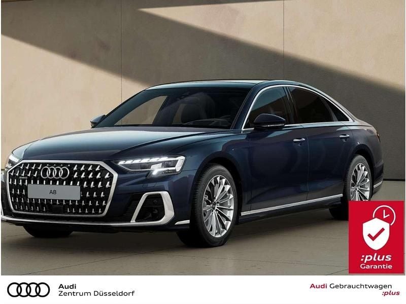 Firmamentblau metallic Gebraucht 2024 Audi A8 Ambiente Limousine | 61.280 € (Superpreis) - Bild 1/3