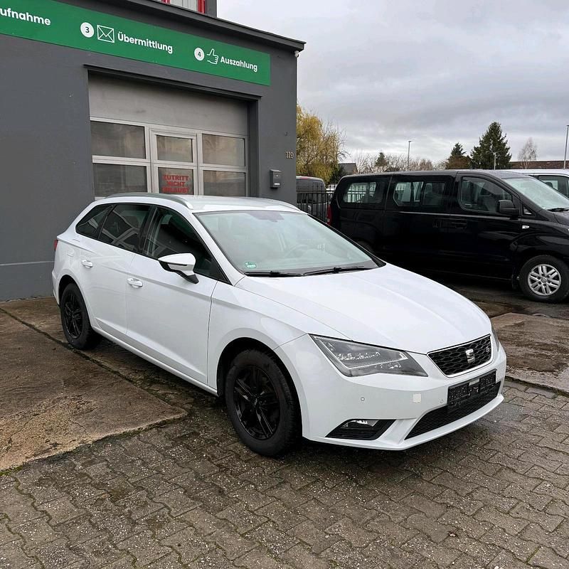Gebraucht Seat Leon ST 110 PS (80 kW) 2015 Weiß Kombi