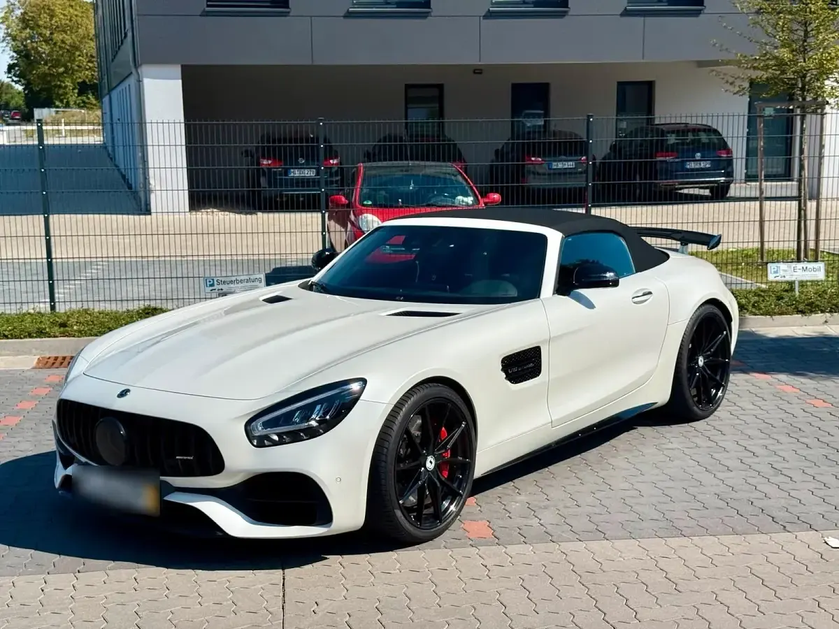 Gebraucht Mercedes AMG GT C AMG 557 PS (409 kW) 2019 Weiß Cabrio