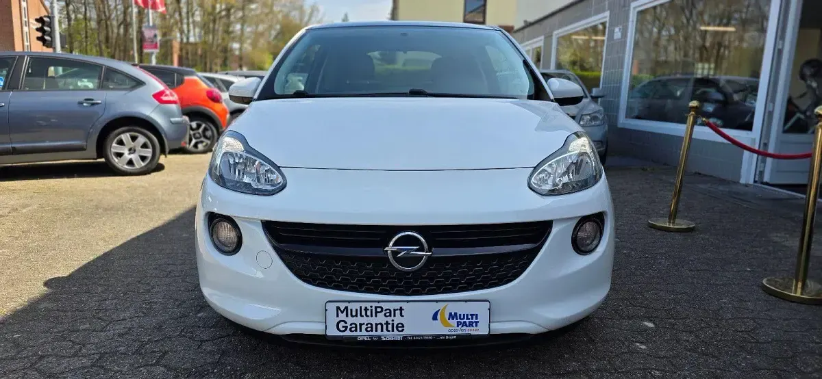 Gebraucht Opel Adam 87 PS (63 kW) 2017 Weiß Kleinwagen