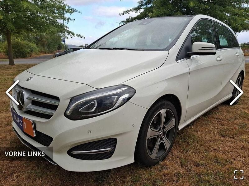 Weiß Gebraucht 2017 Mercedes B220 Van / Kleinbus | 17.990 € (Fairer Preis) - Bild 1/4