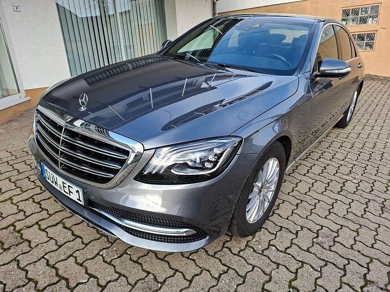 Grau Gebraucht 2018 Mercedes S350 Limousine | 48.900 € (Superpreis) - Bild 1/4