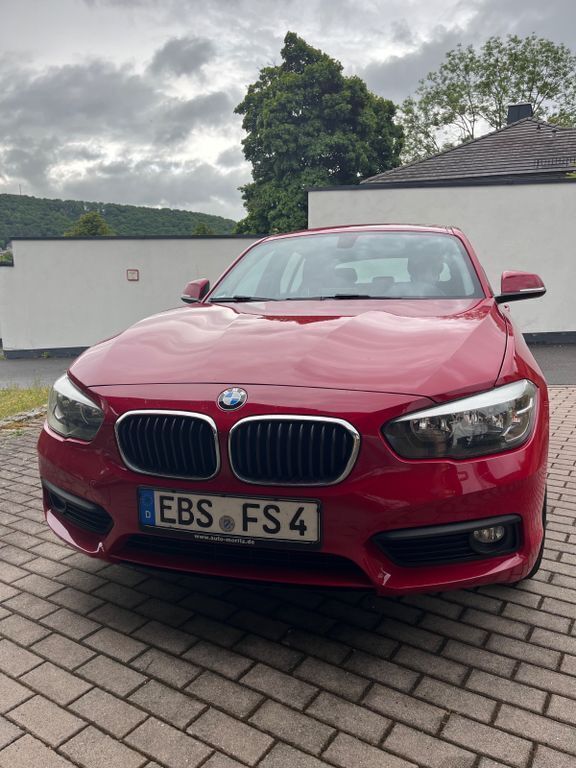 Rot Gebraucht 2016 BMW 116 Advantage Kleinwagen | 8.500 € (Superpreis) - Bild 1/4