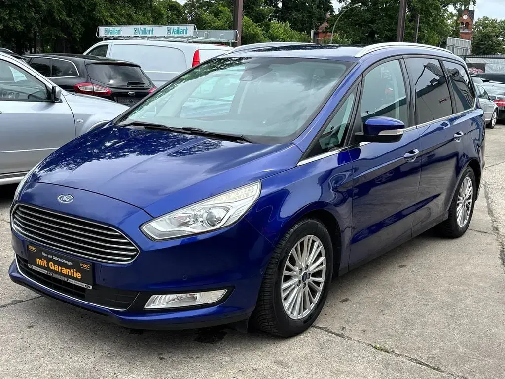 Gebraucht Ford Galaxy 150 PS (110 kW) 2015 Blau Van / Kleinbus