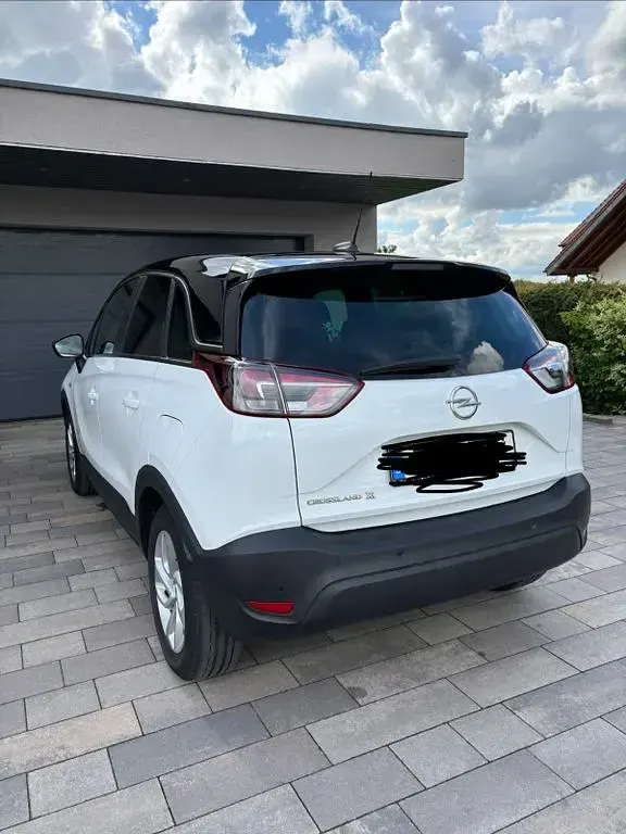 Gebraucht Opel Crossland Edition 82 PS (60 kW) 2017 Weiß SUV