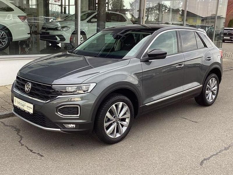 Gebraucht VW T-Roc Style 150 PS (110 kW) 2021 Indiumgrau metallic SUV