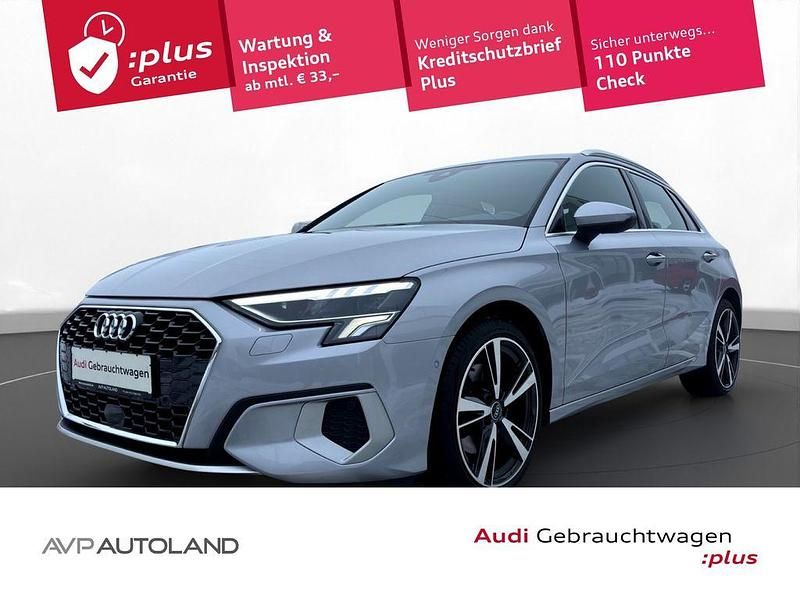Silber Gebraucht 2020 Audi A3 Advanced Plus Limousine | 21.370 € (Fairer Preis) - Bild 1/4
