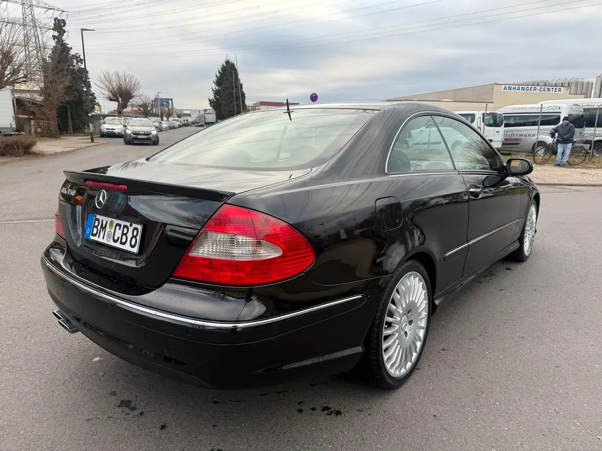 Gebraucht Mercedes CLK350 AMG 272 PS (200 kW) 2007 Schwarz Coupé