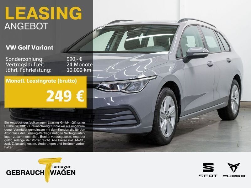 Grau Gebraucht 2024 VW Golf VIII Life Kombi | 24.870 € (Guter Preis) - Bild 1/4