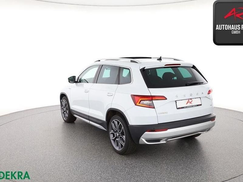 Gebraucht Skoda Karoq 190 PS (139 kW) 2020 Weiss (metallic) SUV