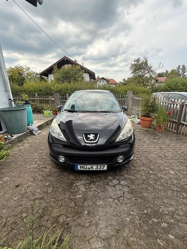 Schwarz Gebraucht 2008 Peugeot 207 Urban Move Kleinwagen | 300 € (Superpreis) - Bild 1/4