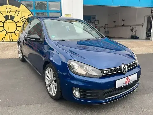 Gebraucht VW Golf VI GTD 190 PS (139 kW) 2012 Blau Kleinwagen