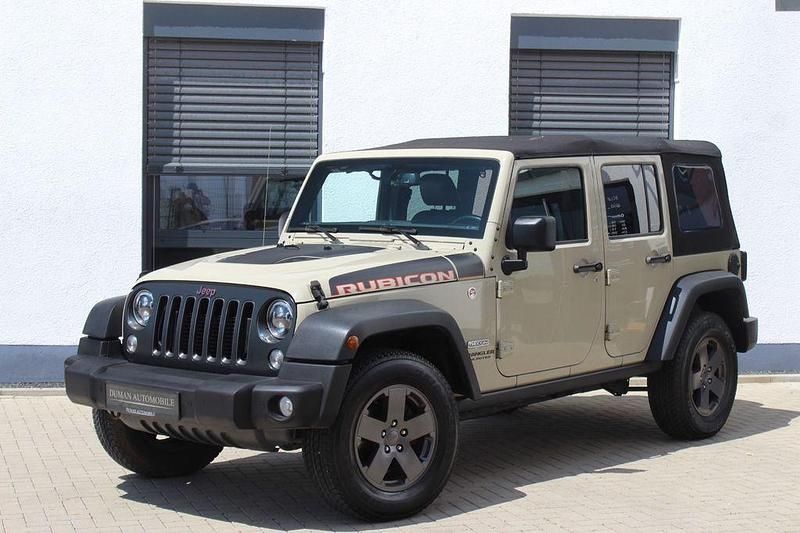Grau Gebraucht 2017 Jeep Wrangler Rubicon SUV | 32.900 € (Teuer) - Bild 1/4